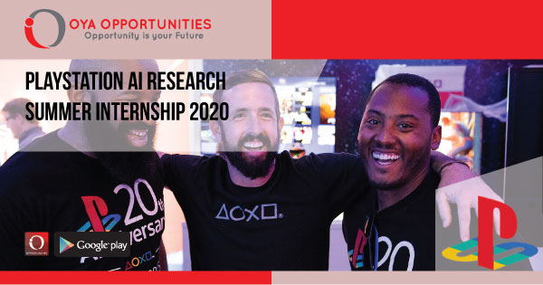PlayStation AI Research Summer Internship 2020
