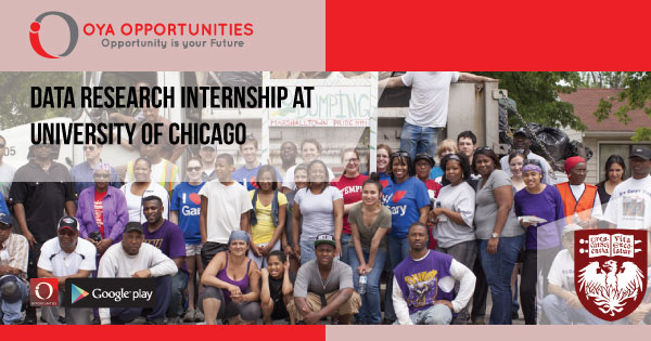 Data Research Internship at University of Chicago