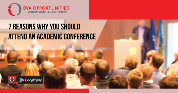 7 Reasons why you should attend an Academic Conference