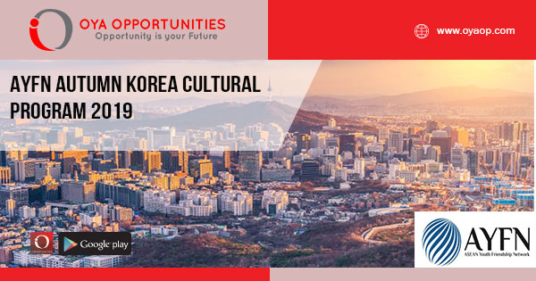 AYFN Autumn Korea Cultural Program 2019