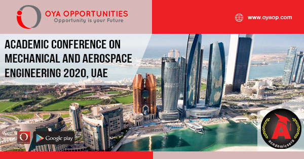 Academic Conference 2020 on Mechanical and Aerospace Engineering