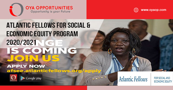Atlantic Fellows for Social & Economic Equity Program 2020/2021