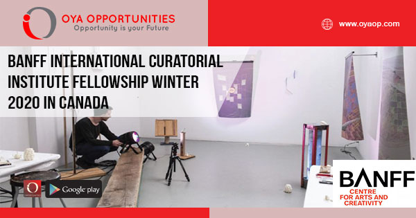 Banff International Curatorial Institute Fellowship Winter 2020 in Canada