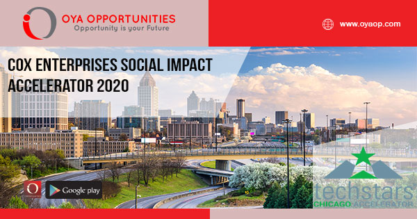 Cox Enterprises Social Impact Accelerator 2020