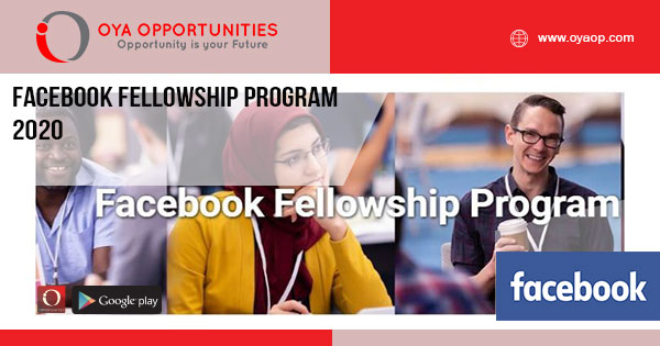 Facebook Fellowship Program 2020