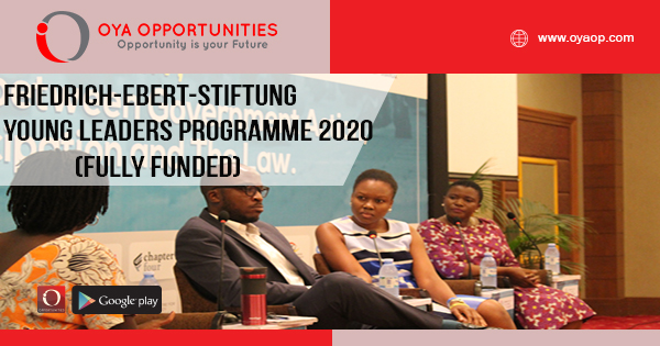 Fully Funded Friedrich-Ebert-Stiftung Young Leaders Programme 2020