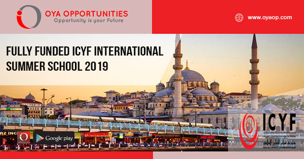 Fully Funded ICYF International Summer School 2019