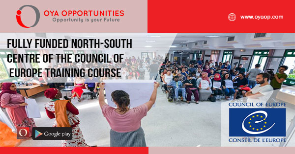 Fully Funded North-South Centre of the Council of Europe Training Course