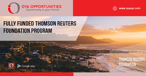 Fully Funded Thomson Reuters Foundation Program