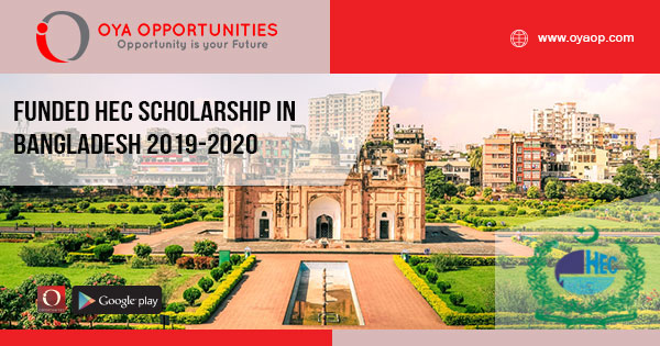 Funded HEC Scholarship in Bangladesh 2019-2020