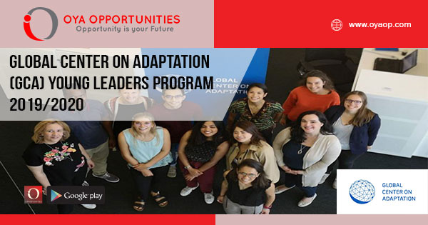 Global Center on Adaptation (GCA) Young Leaders Program 2019/2020