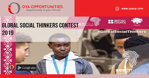 Global Social Thinkers Contest 2019