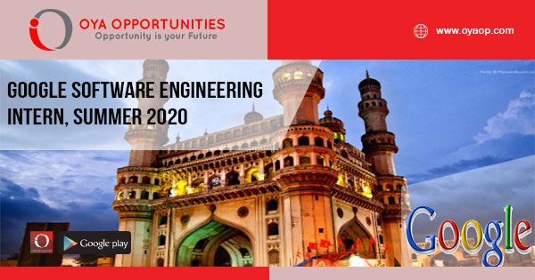 Google Software Engineering Intern, Summer 2020