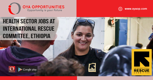 Health Sector Jobs at International Rescue Committee