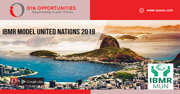IBMR Model United Nations 2019