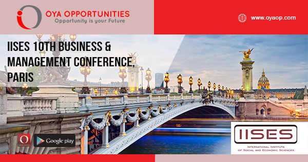 IISES 10th Business & Management Conference, Paris