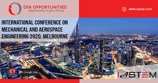 International Conference on Mechanical and Aerospace Engineering 2020