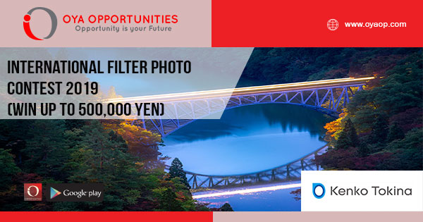 International Filter Photo Contest 2019 (win up to 500,000 yen)