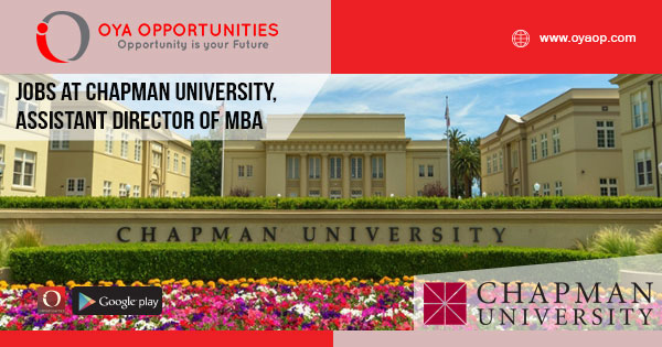 Jobs at Chapman University, Assistant Director