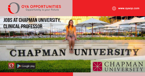 Jobs at Chapman University, Clinical Professor