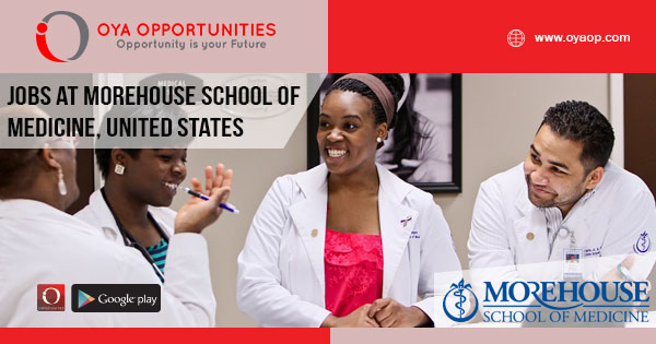 Jobs at Morehouse School of Medicine, United States