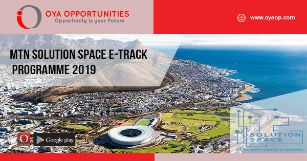 MTN Solution Space e-Track Programme 2019