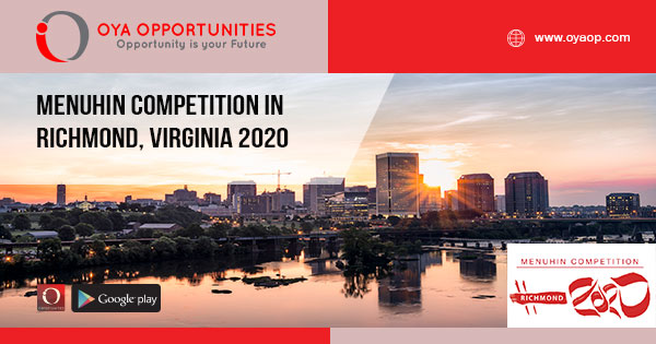 Menuhin Competition in Richmond, Virginia 2020