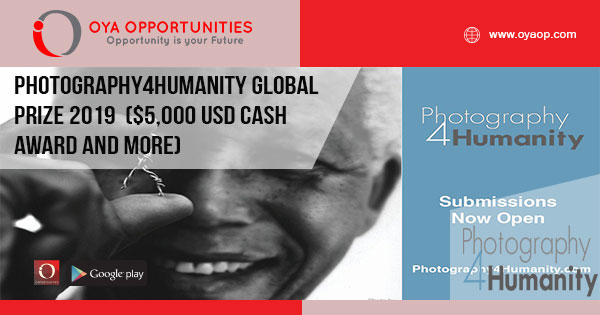 Photography4Humanity Global Prize 2019 ($5,000 USD cash award and more)