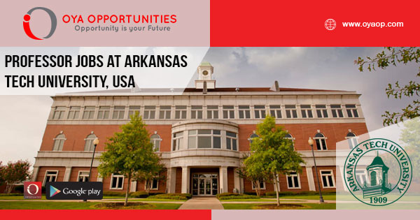 Professor jobs at Arkansas Tech University, United States