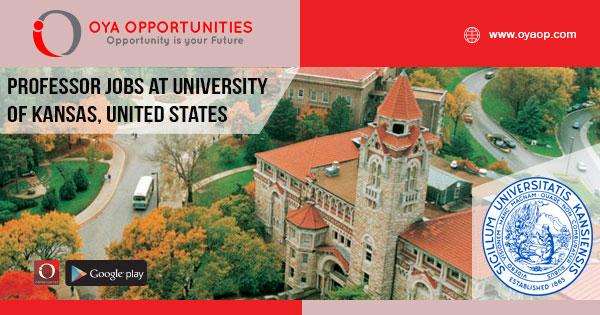 Professor jobs at University of Kansas