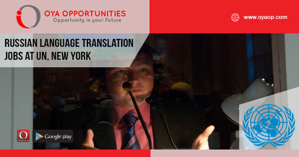 Russian Language Translation jobs in UN