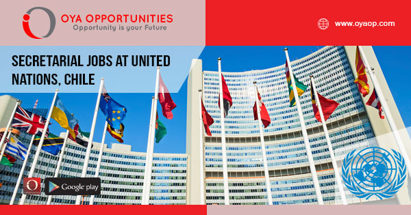 Secretarial jobs at United Nations, Chile