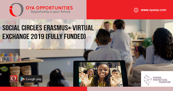 Social Circles Erasmus+ Virtual Exchange 2019 (Fully Funded)