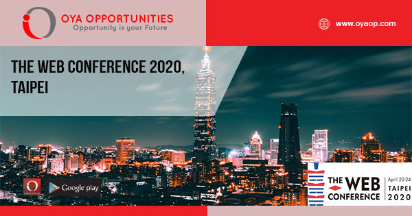 The Web Conference 2020, Taipei