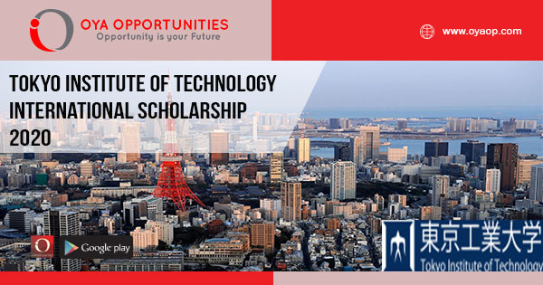 Tokyo Institute of Technology International Scholarship 2020