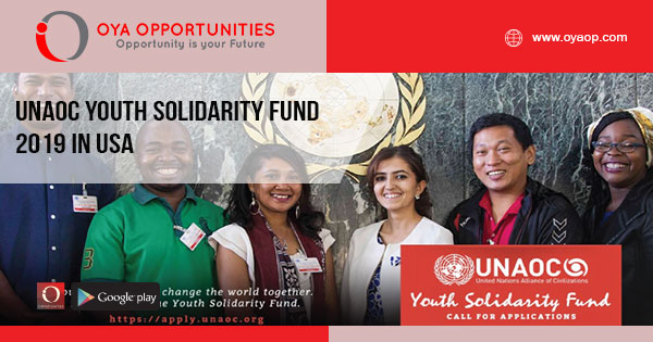 UNAOC Youth Solidarity Fund 2019 in USA