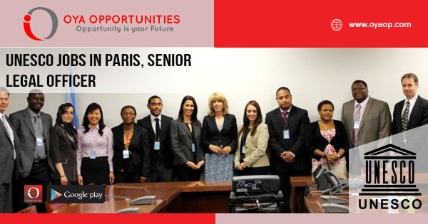 UNESCO Jobs in Paris, Senior Legal Officer