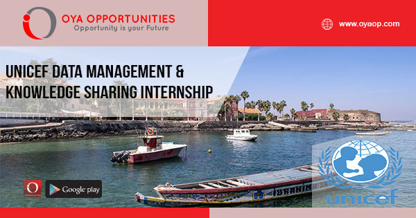 UNICEF Data management & knowledge Sharing Internship