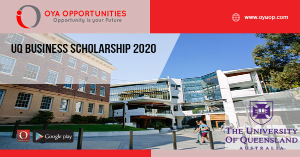 University of Queensland (UQ) Business Scholarship 2020