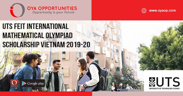UTS FEIT International Mathematical Olympiad Scholarship Vietnam 2019-20
