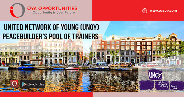 United Network of Young (UNOY) Peacebuilder's Pool of Trainers