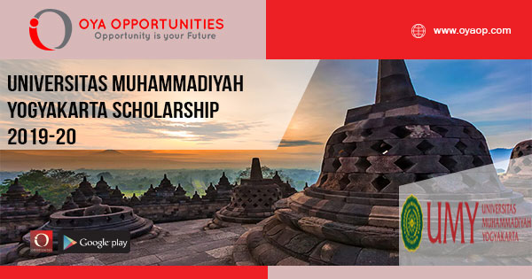 Universitas Muhammadiyah Yogyakarta Scholarship 2019-20