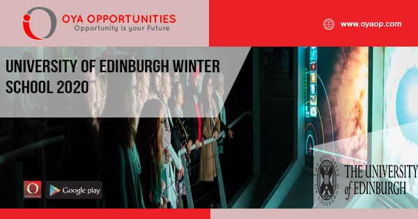 University of Edinburgh Winter School 2020