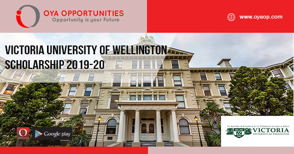 Victoria University of Wellington Scholarship 2019-20