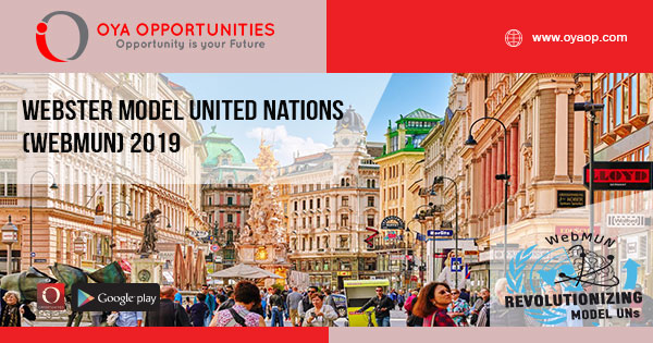 Webster Model United Nations (WebMUN) 2019