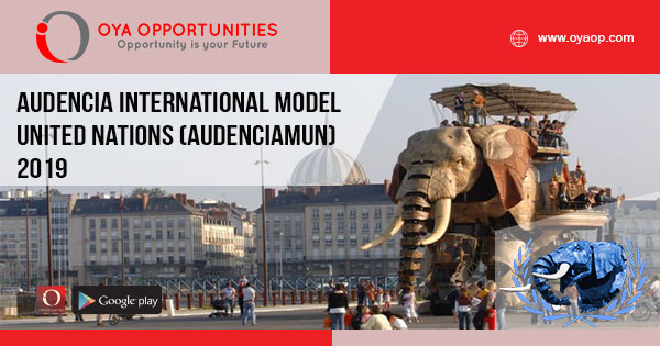 Audencia International Model United Nations (AudenciaMUN) 2019