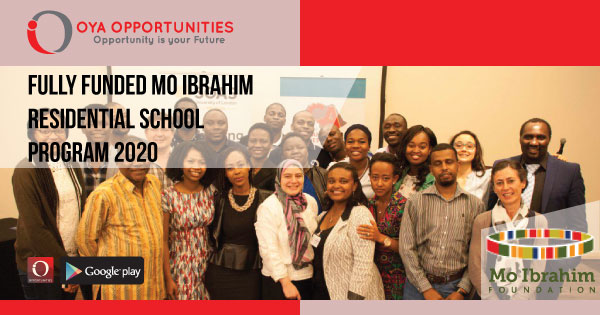 Fully Funded Mo Ibrahim Residential School Program 2020