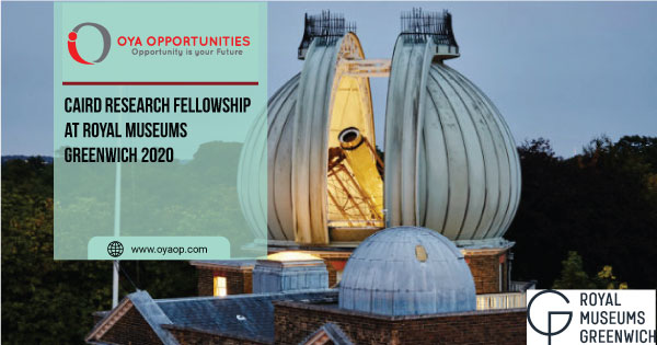 Caird Research Fellowship at Royal Museums Greenwich 2020