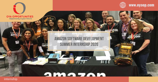 Amazon Software Development Summer Internship 2020
