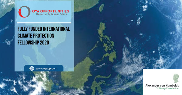 Fully Funded International Climate Protection Fellowship 2020
